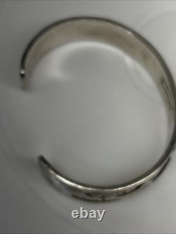 Sterling Silver Navajo Native American F. J. Henry Storyteller 6.5 28g VTG