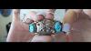 Sunday Sale W Dina Marie Native American Mexico Turquoise Coral Cuffs Bracelets Rings