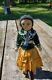 Sweet Vintage Navajo Native American Doll Detailed Sequins, Beads, Jewelry