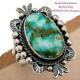 Turquoise Ring SONORAN GOLD Robert Johnson 9 Native American Stdent Kirk Smith