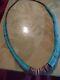 Turquoise jewelry native american necklace vintage
