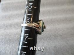 VINTAGE NAVAJO MARY DAYEA TURQUOISE STERLING SILVER RING + CUFF EARRINGS Sz 6.25