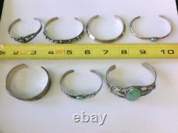 VINTAGE Native American Signed/Unsigned Mixed Silver 925 Jewelry. BUY NOW