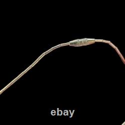 VTG Native American Sterling Silver Turquoise 5 Nugget Necklace Ring Earring Set