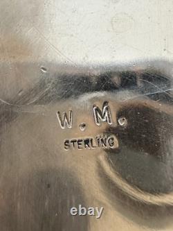 VTG Navajo Belt Buckle 3 Wilbur Musket Kingman Turquoise 925 Sterling 52.0g