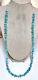 Very Nice Vintage Native American Navajo Artisan Turquoise & Heishi Necklace