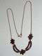 Victorian Bohemian Garnet Necklace Jewelry Vintage 894w