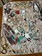 Vintage 108 piece Native American Sterling Coral Turquoise Mixed Jewelry Lot