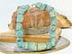 Vintage 17 Native Sterling Chunk Spyderweb Turquoise Nugget Necklace-1560.26