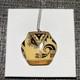 Vintage 1980s Laguna Pueblo Wood Pottery Necklace. Ultra Rare