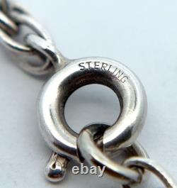 Vintage 24 Navajo 925 Sterling Silver Green Royston Turquoise Pendant, 37.7g