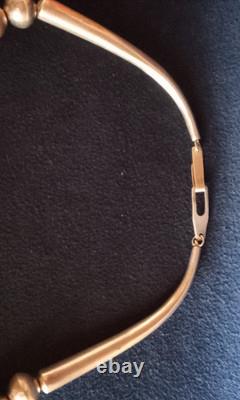 Vintage Al Joe Navajo Native American Sterling Silver Squash Blossom Necklace