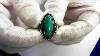 Vintage American Indian Ring Circa 1950 Sterling U0026 Natural Turquoise