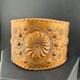 Vintage Bell Trading Post Cuff Bracelet Copper Thunderbird Sunburst Stamp 6