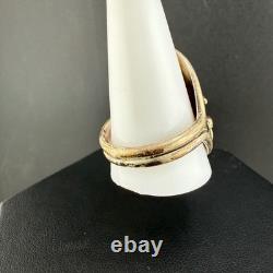 Vintage CE Ring Silver Turquoise Coral Leaf Southwest Size 12.5 READ Vintage CE Ring Silver Turquoise Coral Leaf Southwest Size 12.5 READ