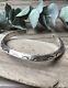 Vintage Carinated Native American Sterling Silver Cuff Bracelet Jewelry 24.41 g