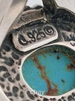 Vintage Carolyn Pollack / Relios Jewelry Co Turquoise Sterling Ring Size 7