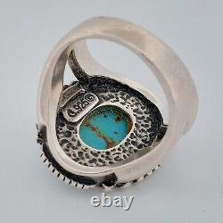 Vintage Carolyn Pollack / Relios Jewelry Co Turquoise Sterling Ring Size 7