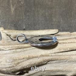 Vintage Coin Naja Silver Necklace Pendant #Indian Jewelry Native American