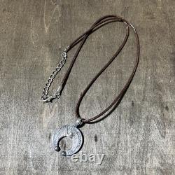 Vintage Coin Naja Silver Necklace Pendant #Indian Jewelry Native American