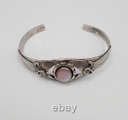Vintage Gary Reeves MOP and Sterling Bracelet