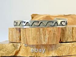 Vintage Guy Josytewa Hope Sterling Silver Overlay Cuff Bracelet-965.26