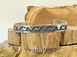 Vintage Guy Josytewa Hope Sterling Silver Overlay Cuff Bracelet-965.26