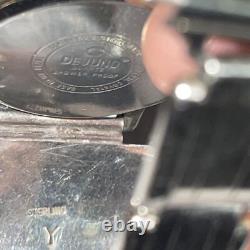 Vintage Handcrafted Native American Sterling Silver Watch-STUNNING WORKS GREAT