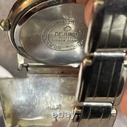 Vintage Handcrafted Native American Sterling Silver Watch-STUNNING WORKS GREAT