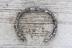 Vintage Indian Native American Sterling Silver 925 6.25 Bracelet Cuff Twisted
