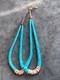 Vintage Jocla turquoise oyster heishi and coral on native string