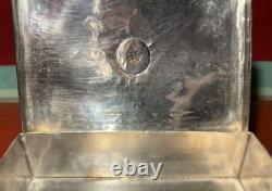 Vintage KEE JOE BENALLY Native American Navajo Diné Sterling Silver Jewelry Box