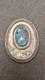 Vintage Native American. 925 Sterling Silver & Turquoise Jewelry Piece