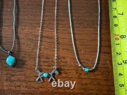 Vintage Native American Jewelry Lot Zuni/Fred Harvey era