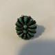 Vintage Native American Jewelry Ring Navajo Silver Turquoise Size 7