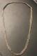 Vintage Native American Navajo 925 Sterling Liquid Silver 10 Strand Necklace