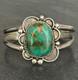 Vintage Native American Navajo BIG ROYSTON Turquoise Sterling Bracelet 51g 7.25