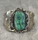 Vintage Native American Navajo GRACE SMITH Turquoise Sterling silver Bracelet