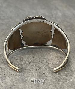 Vintage Native American Navajo GRACE SMITH Turquoise Sterling silver Bracelet