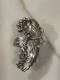 Vintage Native American Navajo Sterling Silver Leaf & Berry Ring Size 7.5