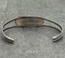 Vintage Native American Navajo TWO Turquoise Sterling silver Bracelet