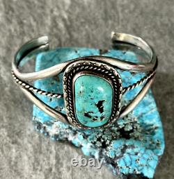 Vintage Native American Navajo Turquoise Sterling silver Bracelet