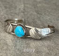 Vintage Native American Navajo Turquoise Sterling silver Bracelet