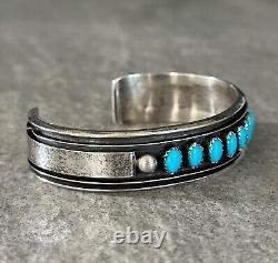 Vintage Native American Navajo Turquoise Sterling silver Bracelet