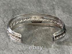 Vintage Native American Navajo Turquoise Sterling silver Bracelet