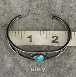 Vintage Native American Navajo Turquoise Sterling silver Bracelet