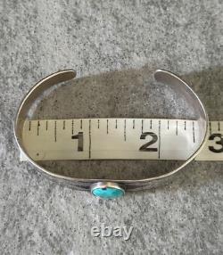 Vintage Native American Navajo Turquoise Sterling silver Bracelet