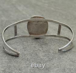 Vintage Native American Navajo Turquoise Sterling silver Bracelet 6.5 in