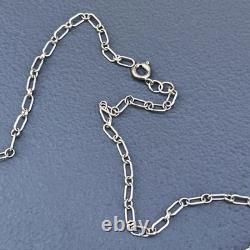 Vintage Native American Necklace. Sterling Silver. Onyx. Navajo Jewelry