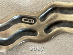 Vintage Native American Old Carlisle Sterling Silver 5 Cuff Bracelet 42.5 Gr